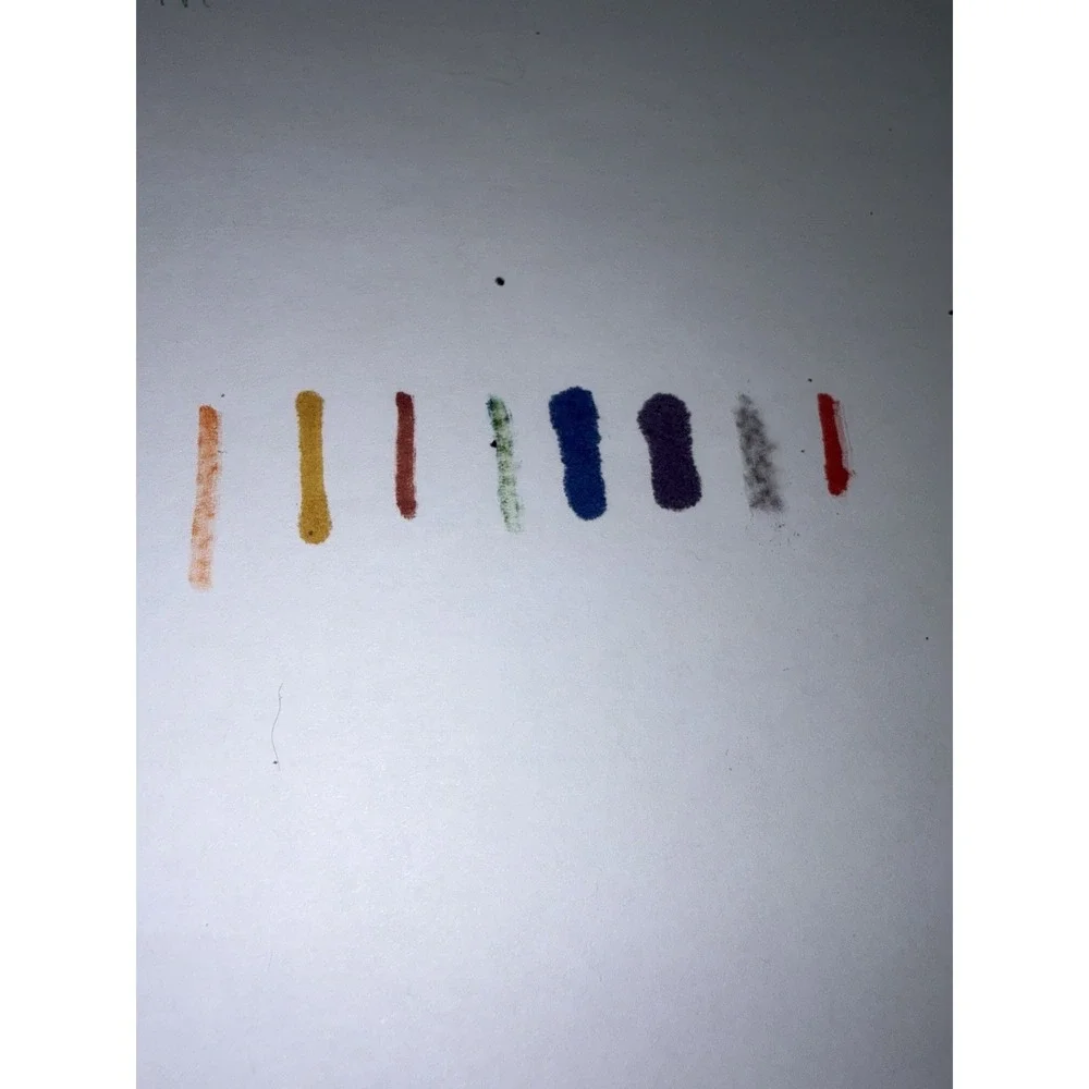 Vintage Sanford's Deluxe Felt Tip Markers Complete 8 Color Set w/ Box SMELLY